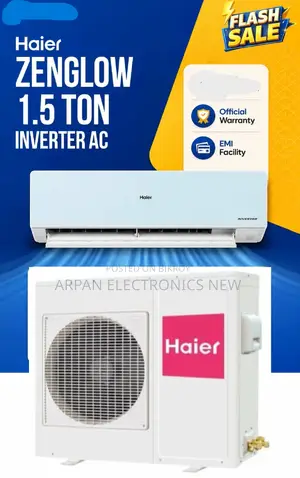 Cooling Capacity: 19000btu Inverter Ac 1.6 Ton Haier Emi Available