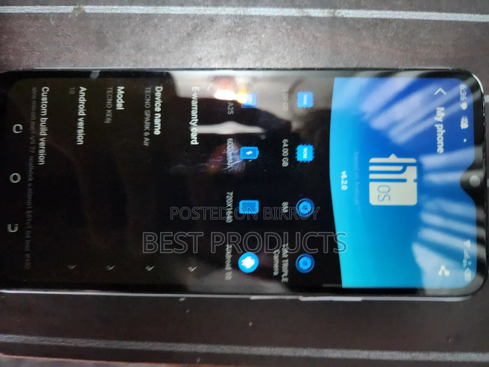Tecno Spark 6 Air 64 GB White