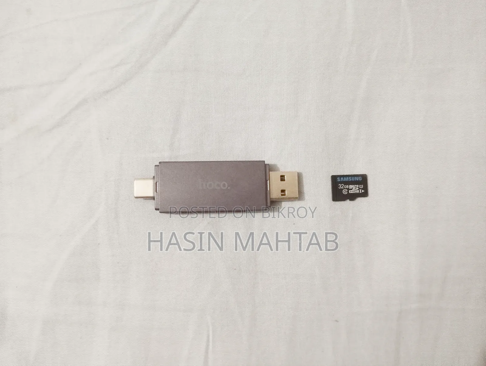 Samsung 32 Gb Memory Card With Hoco Card Reader