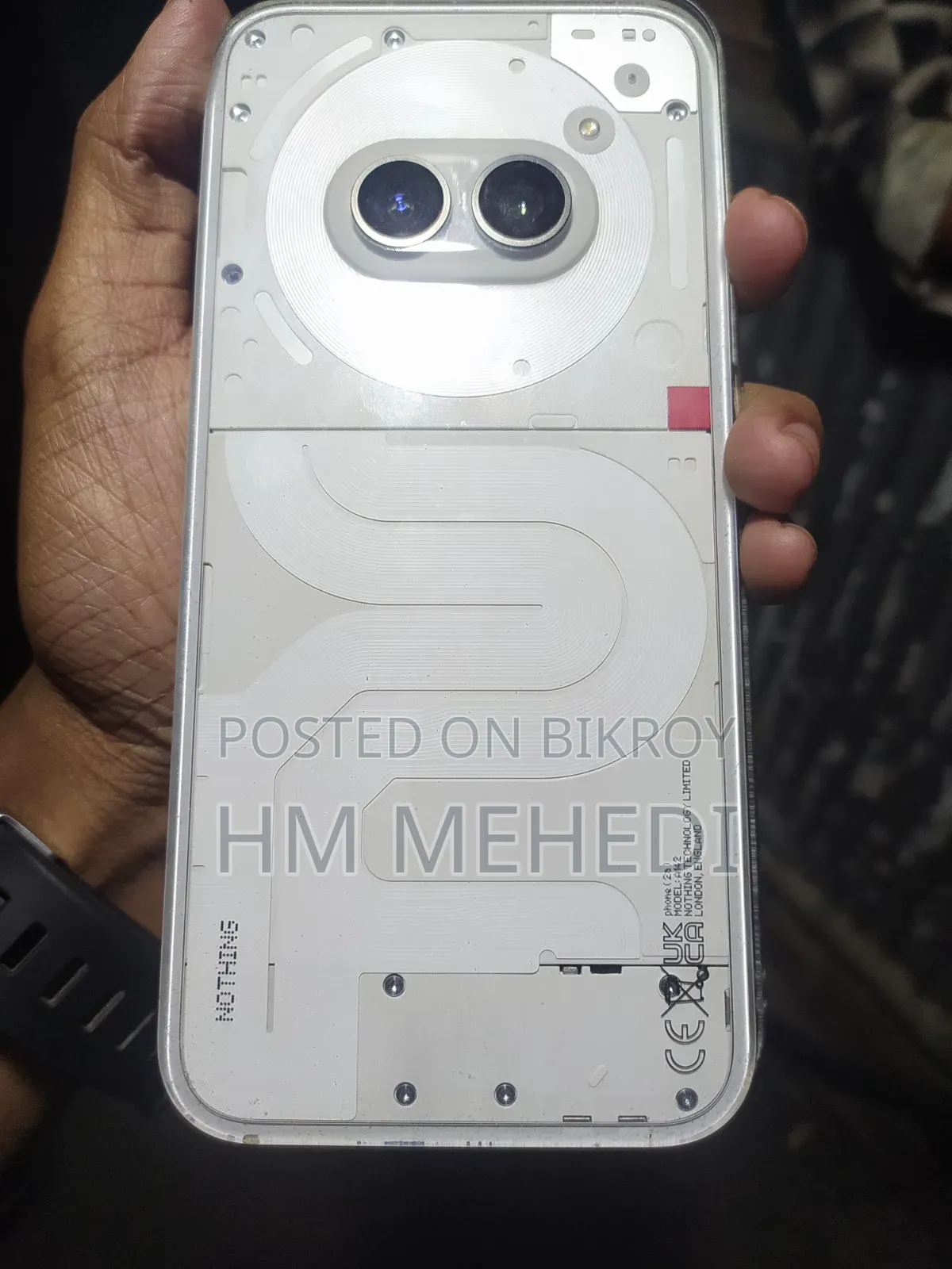 নিউ নাথিং ফোন ২এ ১২৮ জিবি হোয়াইট