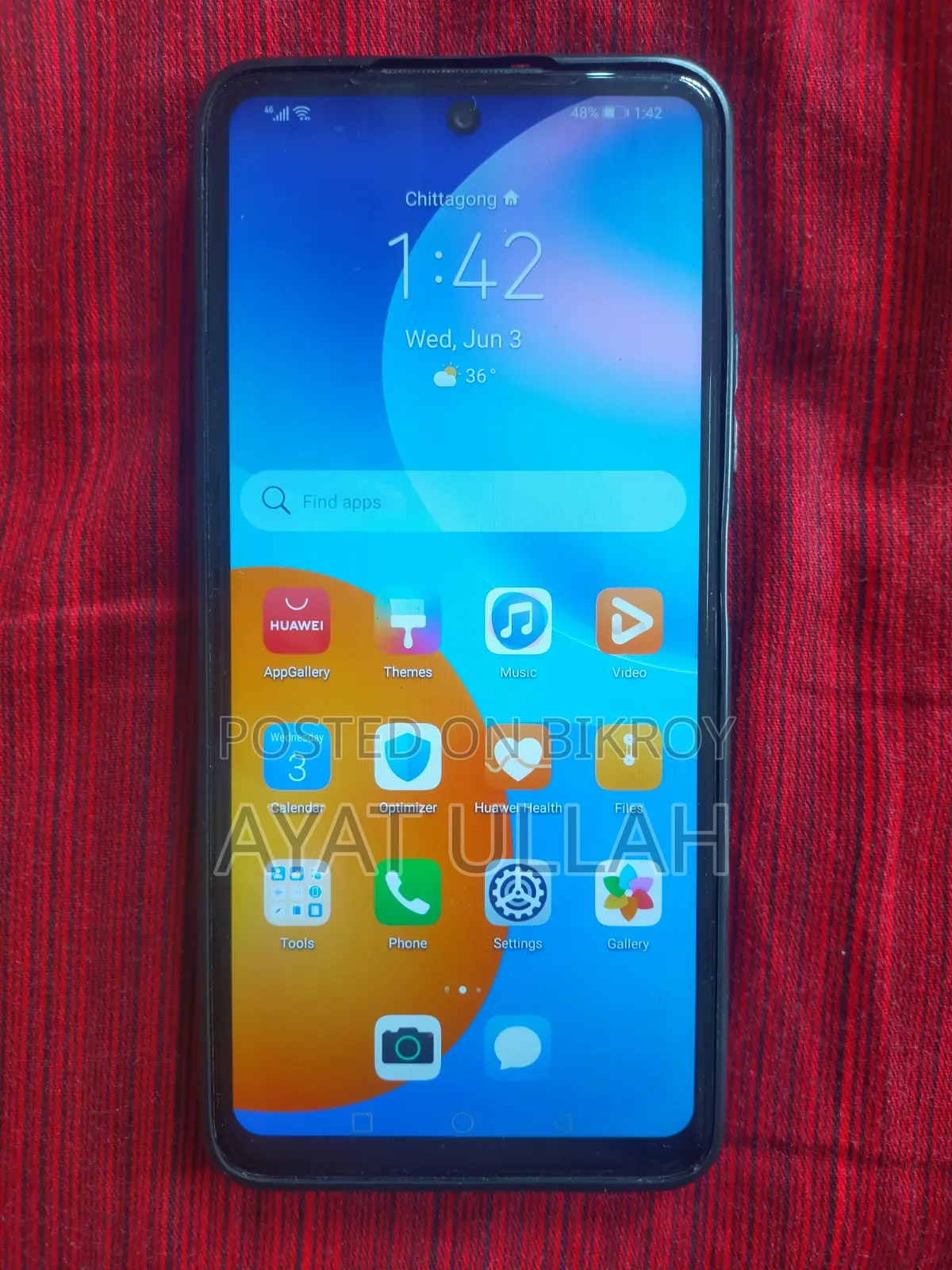 Huawei Y7a 128 GB Blue