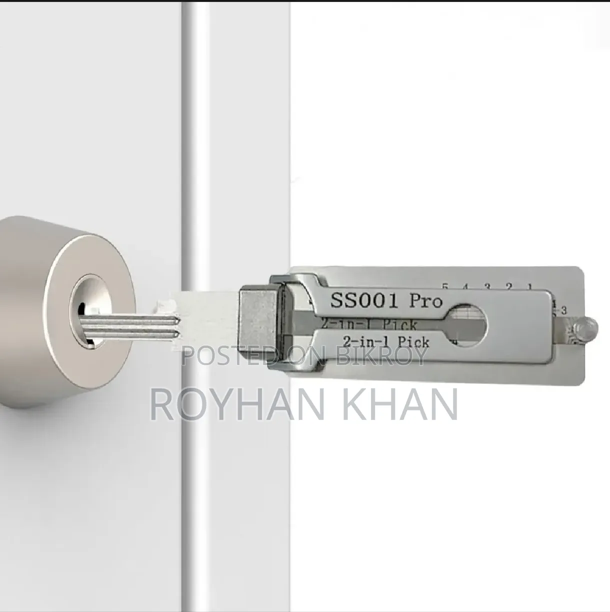 Ss001 Pro 2-in-1 Lock Pick Tool Set | Pro Locksmith Practice Tool