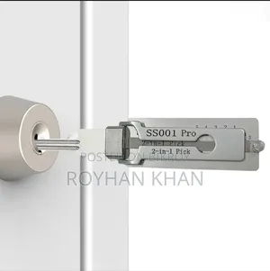 Ss001 Pro 2-in-1 Lock Pick Tool Set | Pro Locksmith Practice Tool