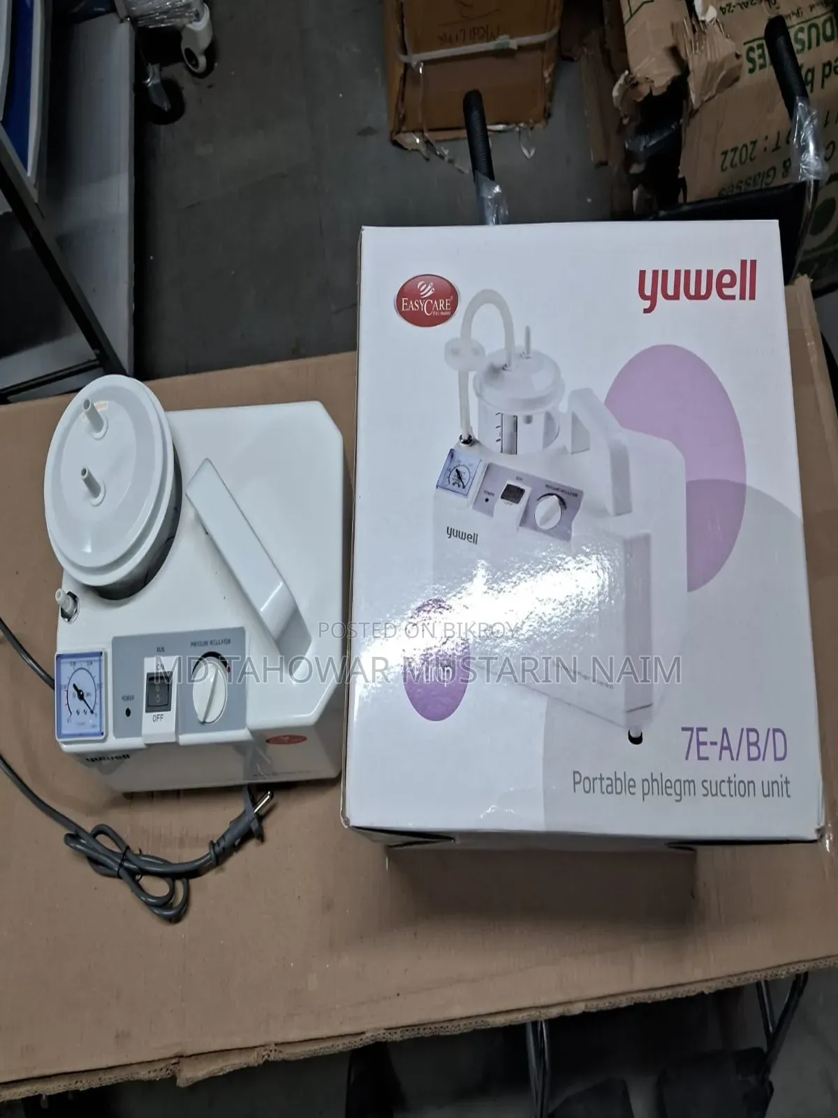 Yuwell 7e-a/Portable Phlegm Suction Machine