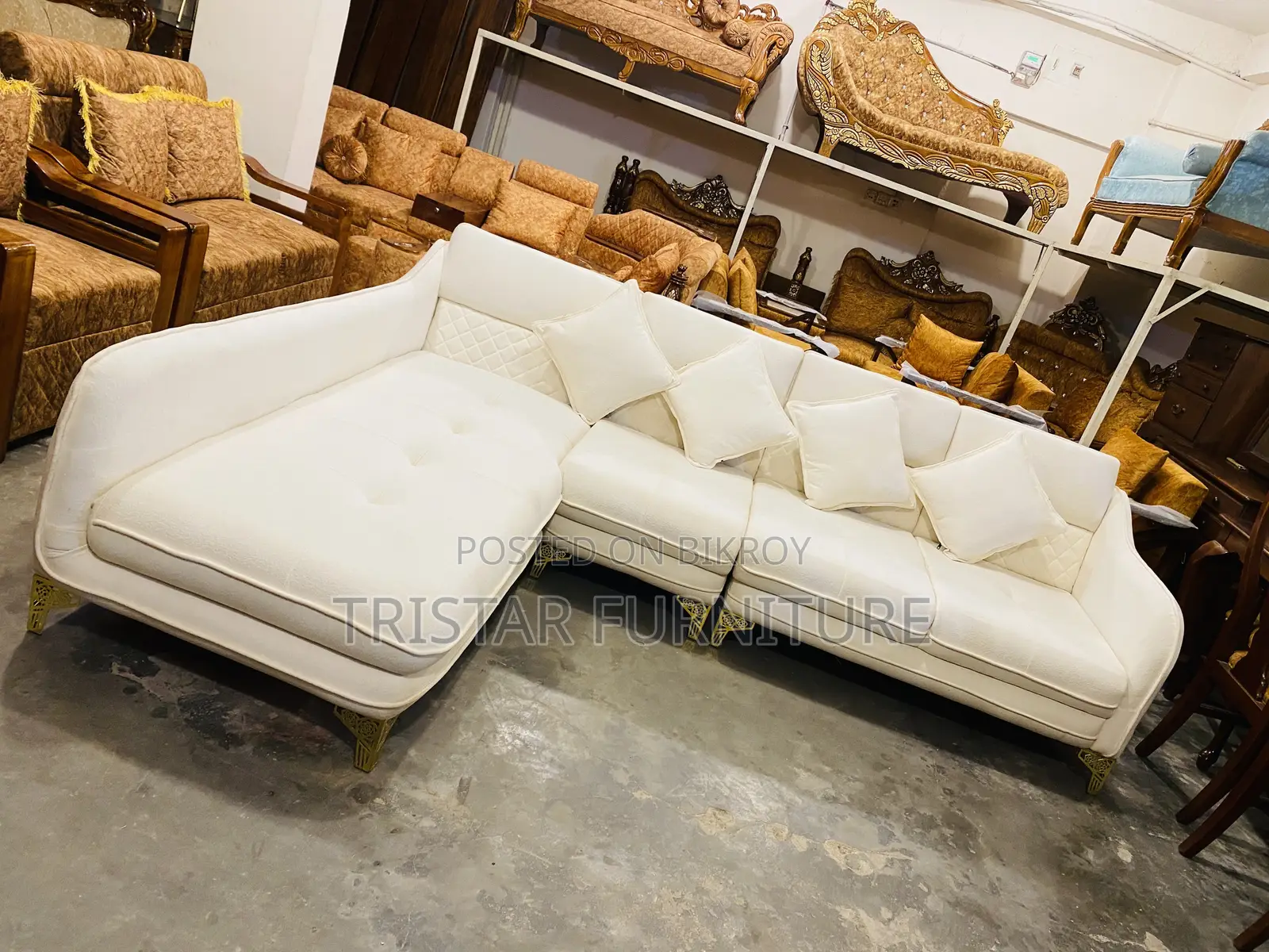 Modern Designer L-Type Sofa Set
