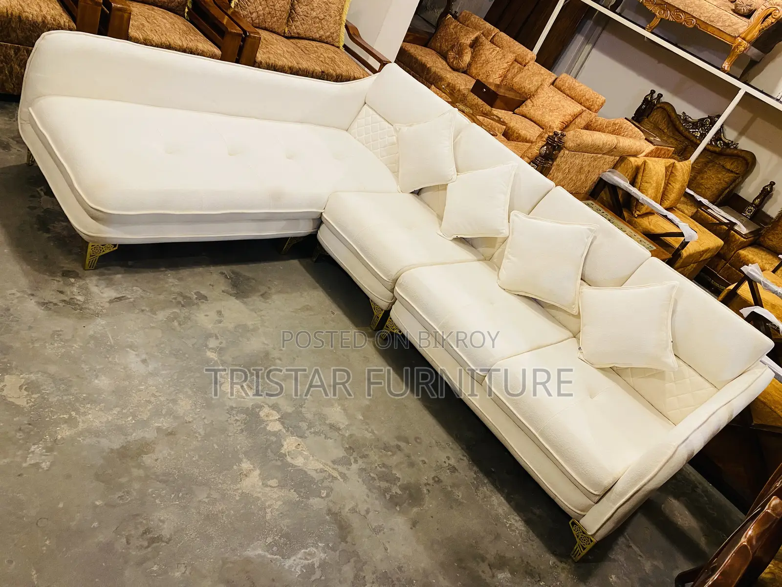 Modern Designer L-Type Sofa Set
