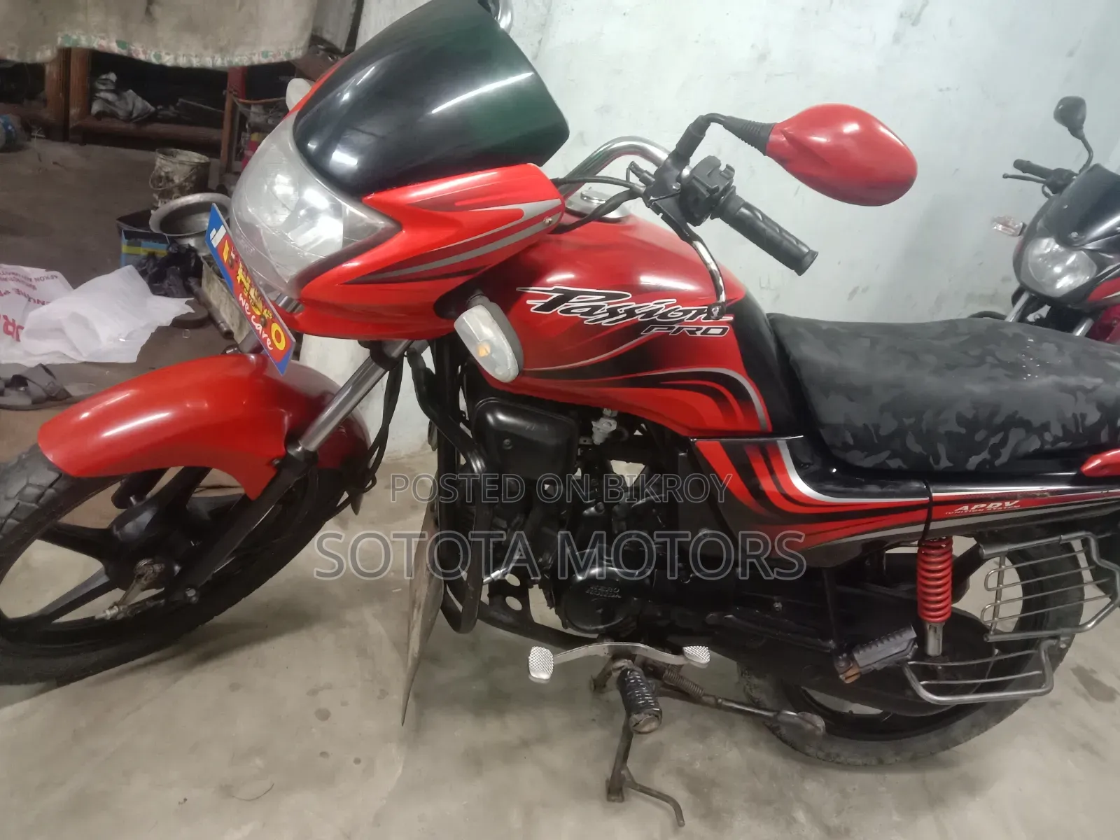 Hero Passion Pro 2013 Red