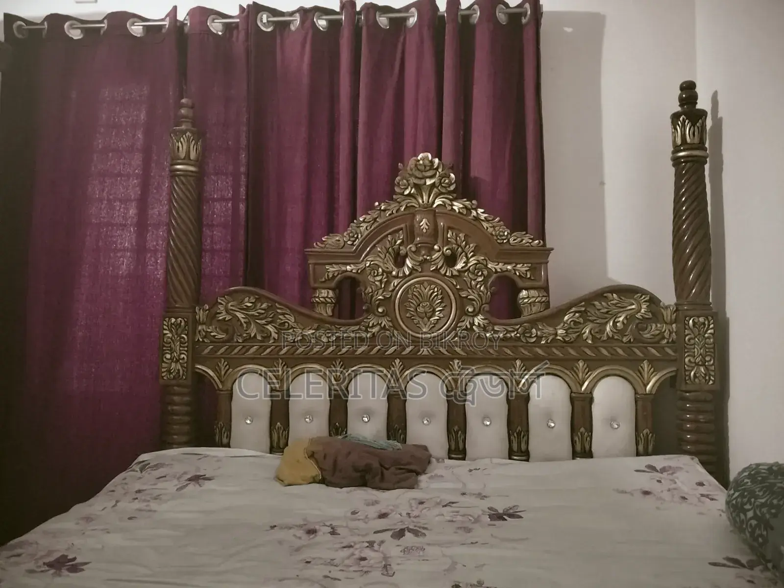 King Sized Sleeping Couple Classic Bed