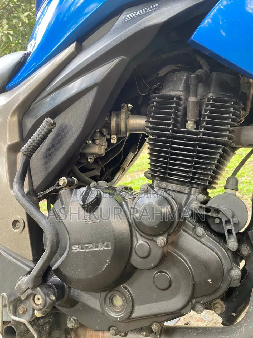 Suzuki Gixxer Monotone 2017 Blue