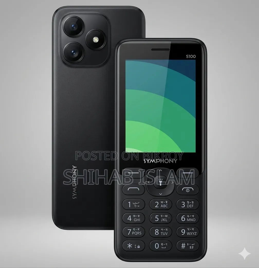 নতুন Symphony S100 কালো