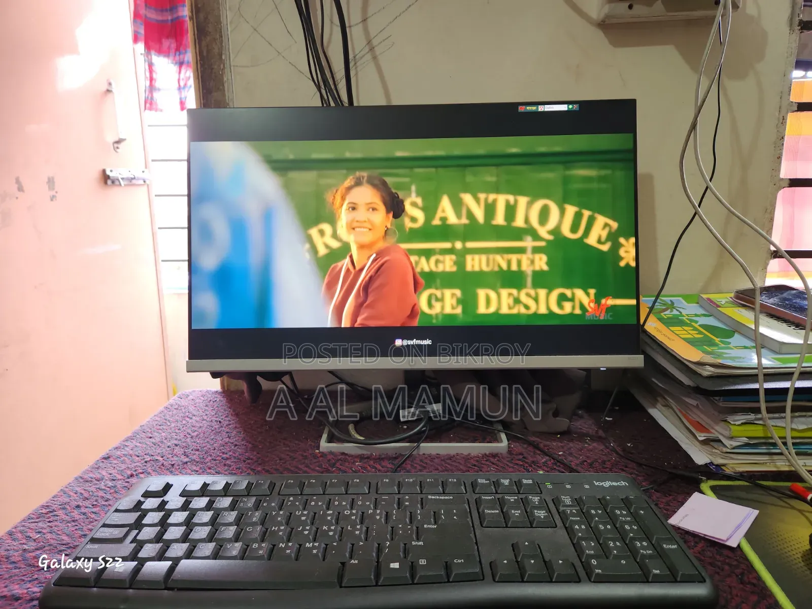 Desktop Computer HP 8GB Intel Core I5 SSD 128GB