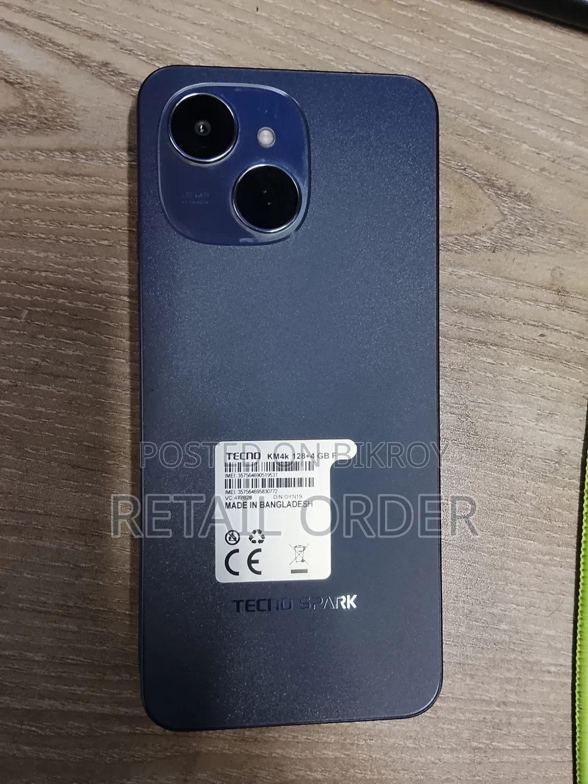 Tecno Spark 40 128 GB Black