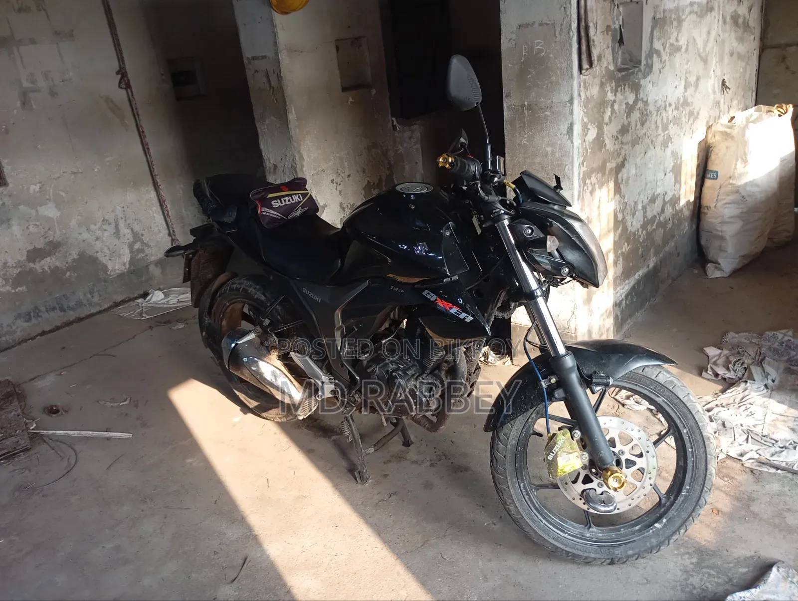 Suzuki Gixxer Monotone 2023 Black