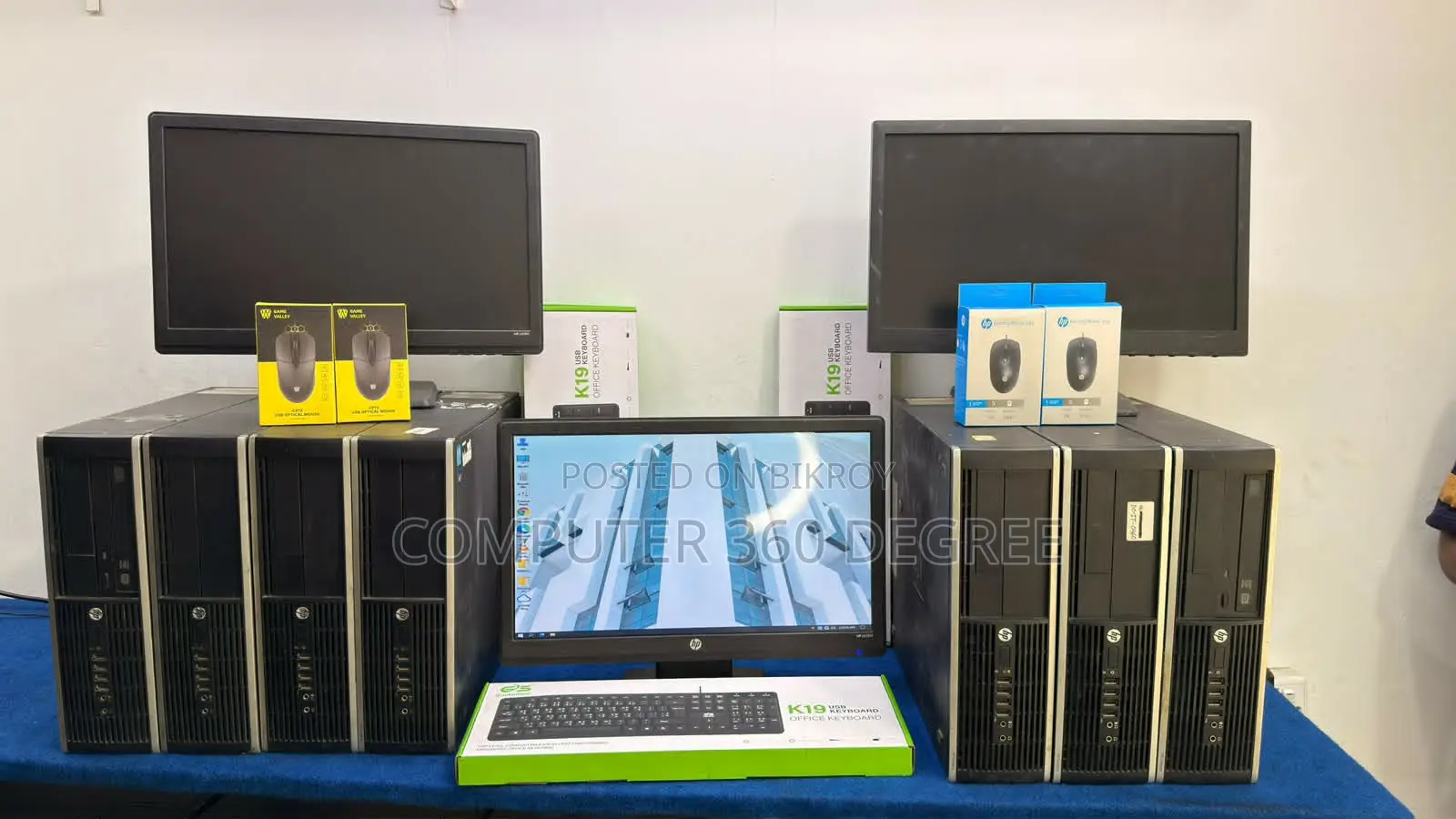 Desktop Computer HP 8GB Intel Core I3 HDD 500GB