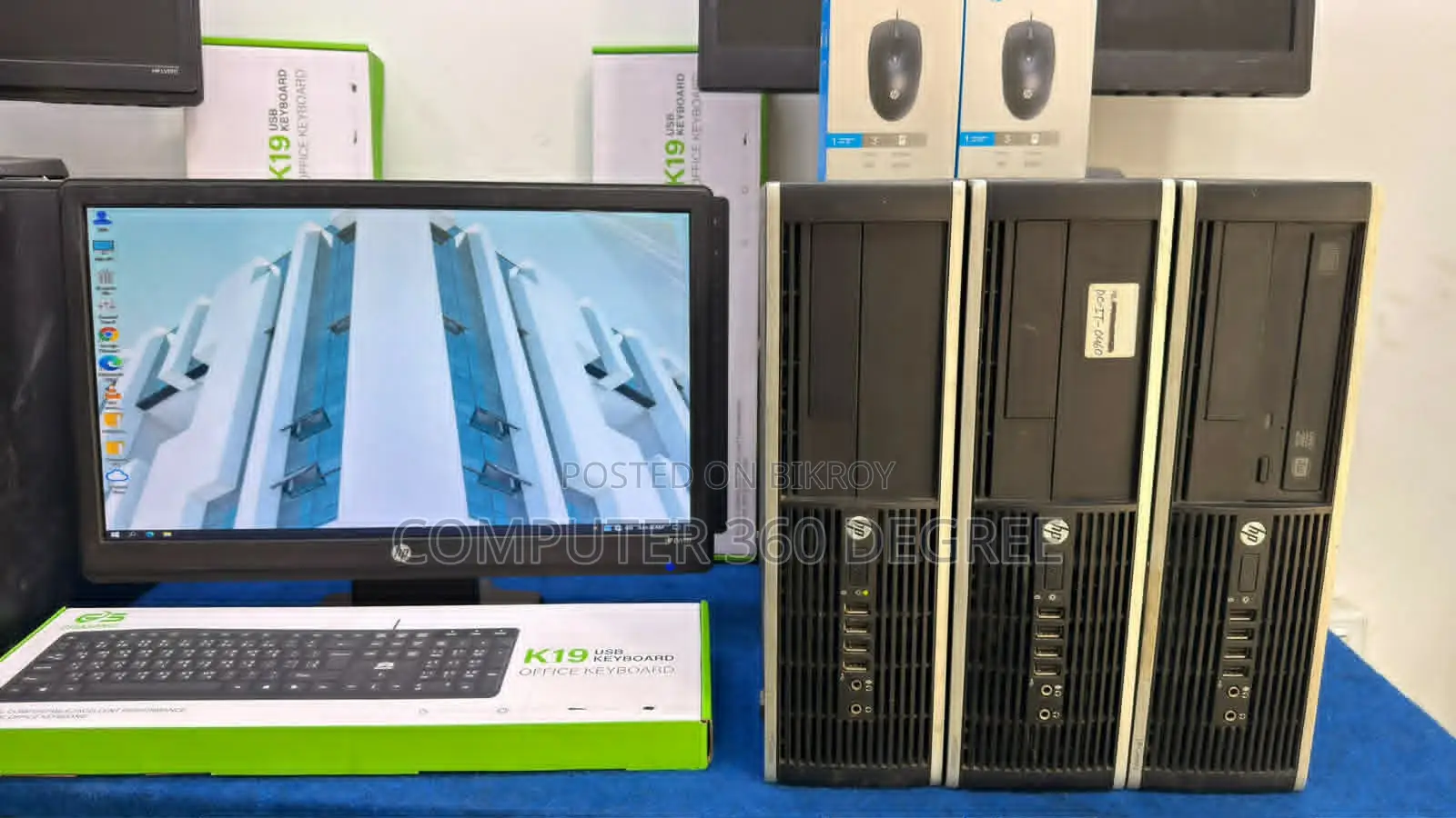 Desktop Computer HP 8GB Intel Core I3 HDD 500GB