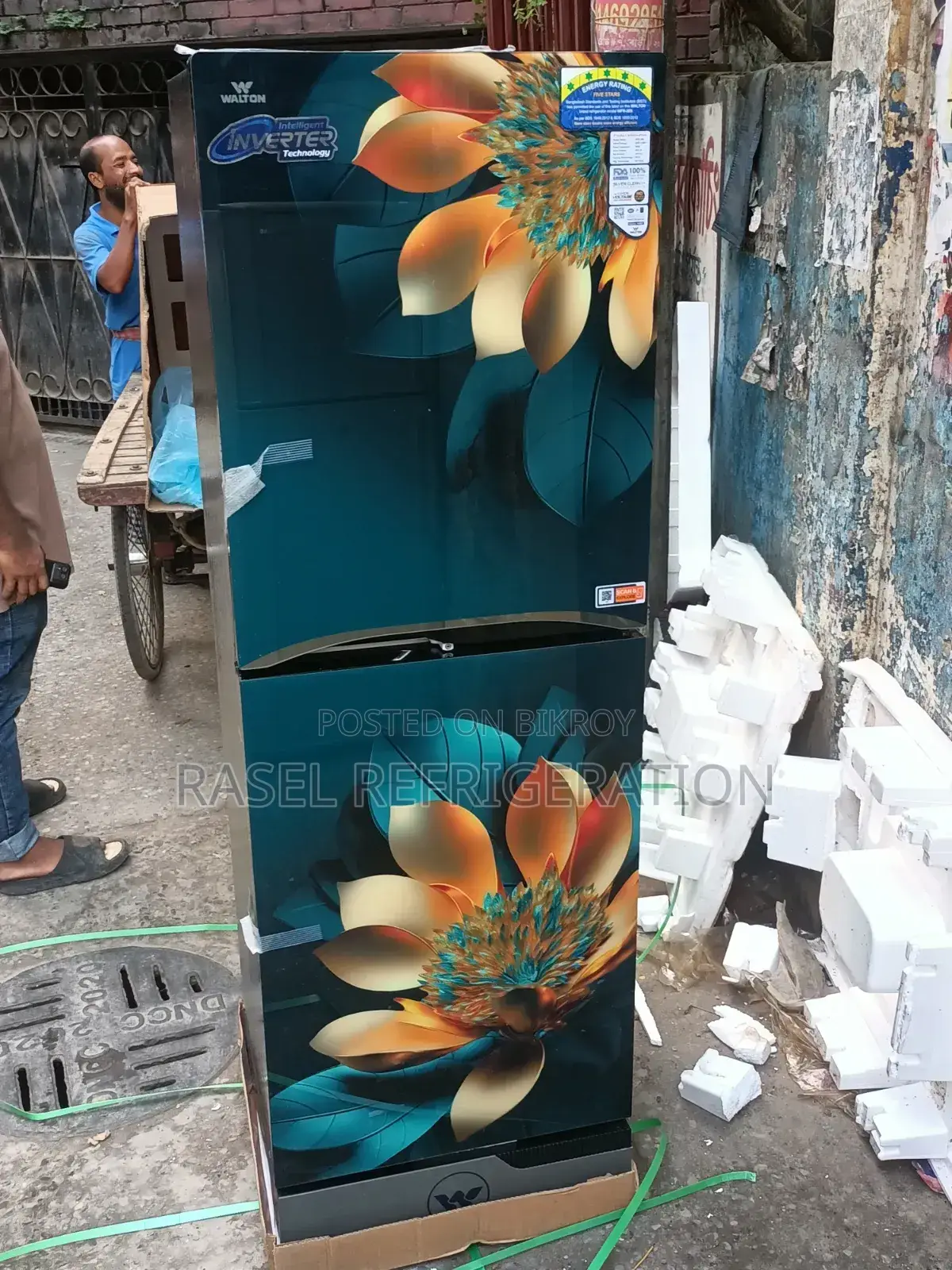 35% Discount!!!! Wfb-2eo-Gdel Model 250 Liter Walton Refrigerator.