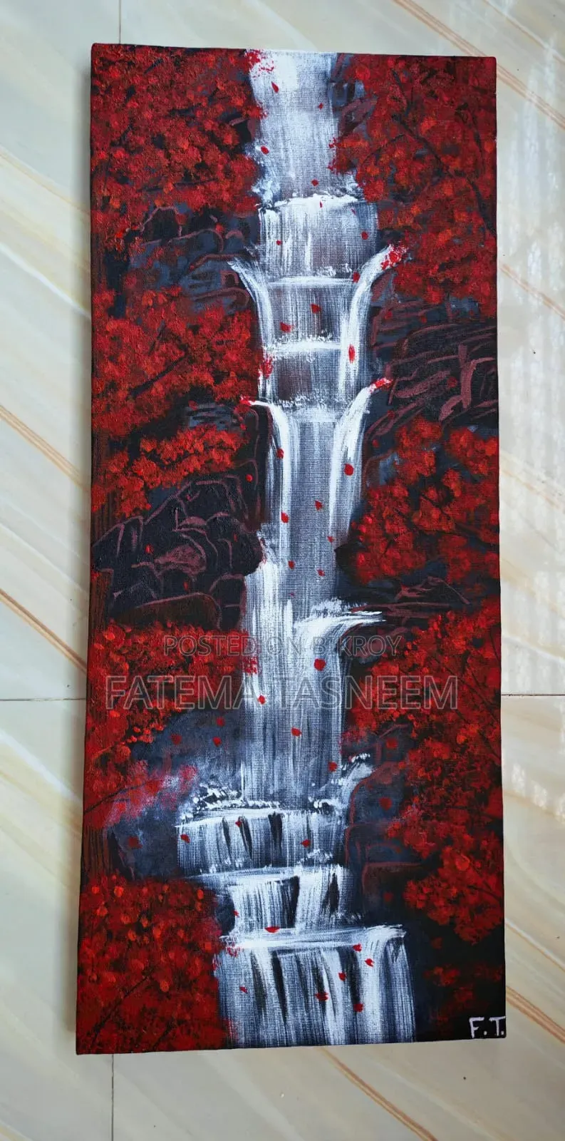 Red Waterfall