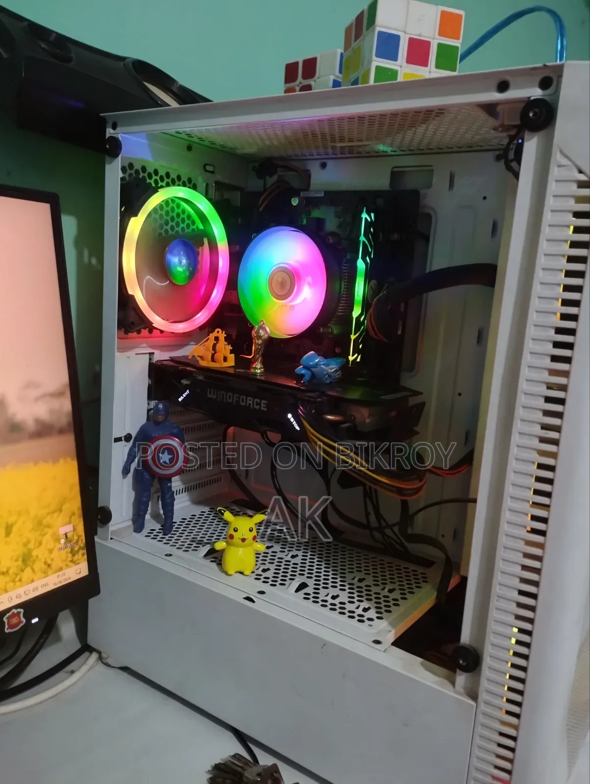 Desktop Computer Asus 8GB Intel Core I5 HDD+SSD 500GB