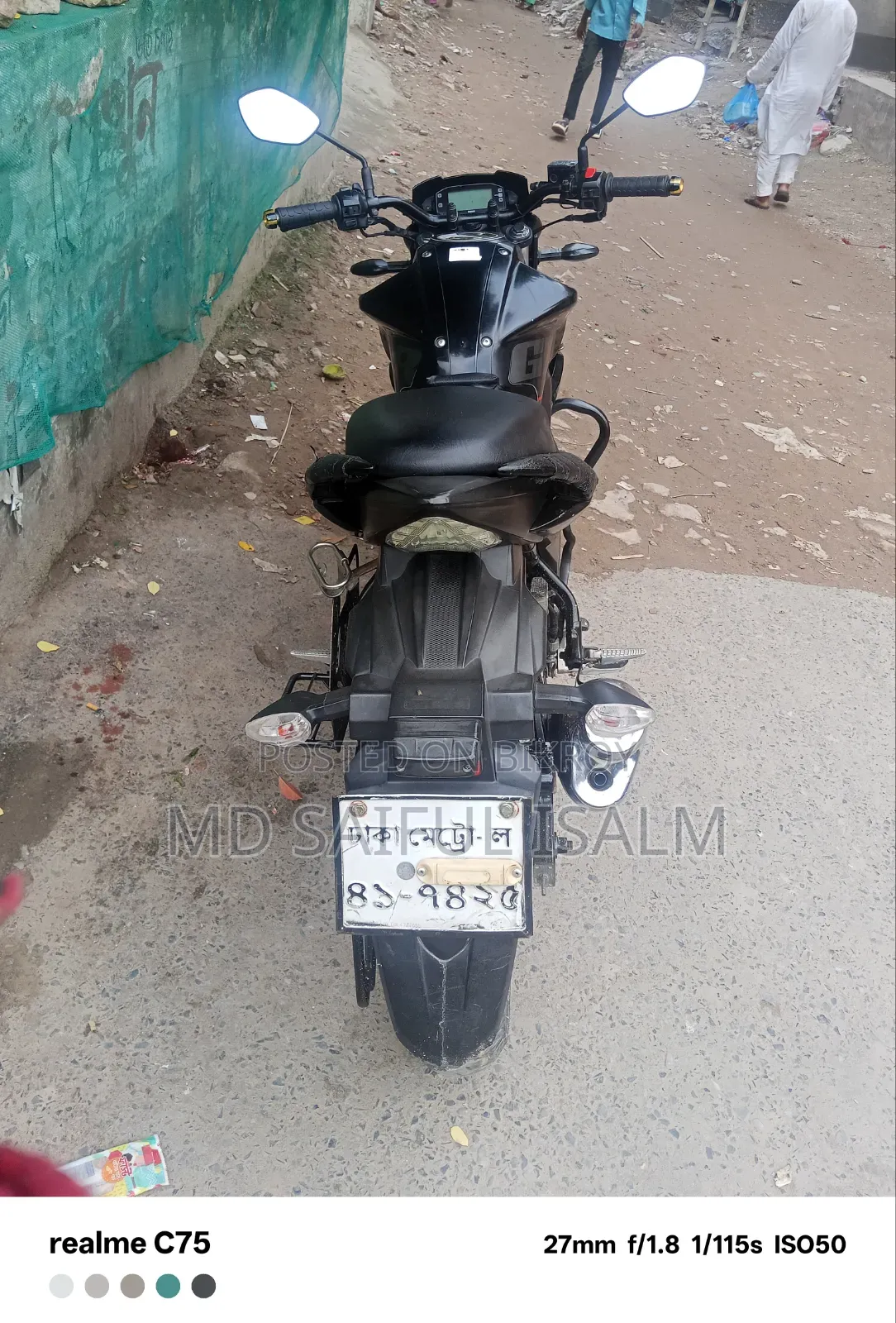 Suzuki Gixxer Monotone 2018 Black