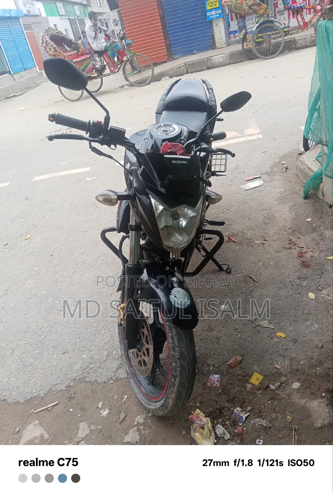 Suzuki Gixxer Monotone 2018 Black
