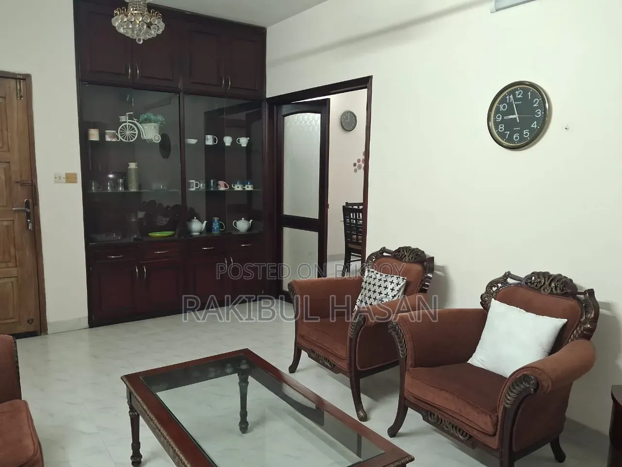 Furnished 3-Bedroom Bedsitter in Gulshan for Rent