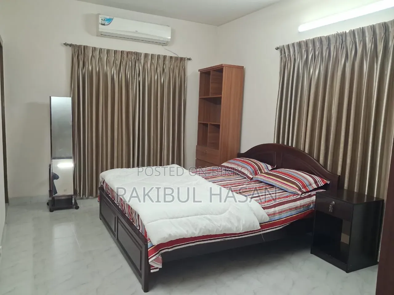 Furnished 3-Bedroom Bedsitter in Gulshan for Rent