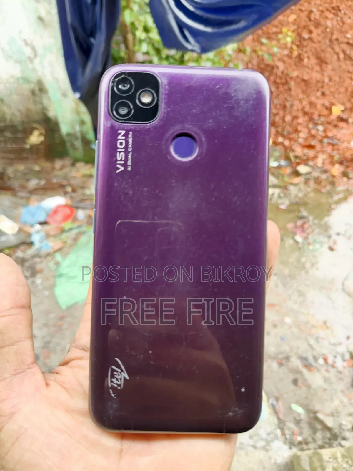 Itel P36 32 GB Purple
