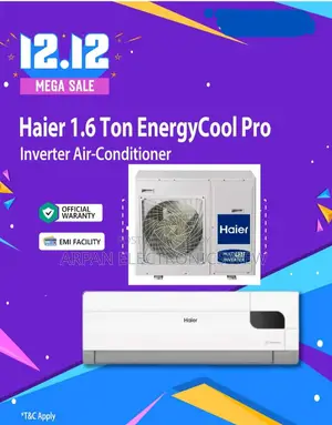 19energycool Haier 1.6 Ton Inverter Ac Official Warranty Emi Available
