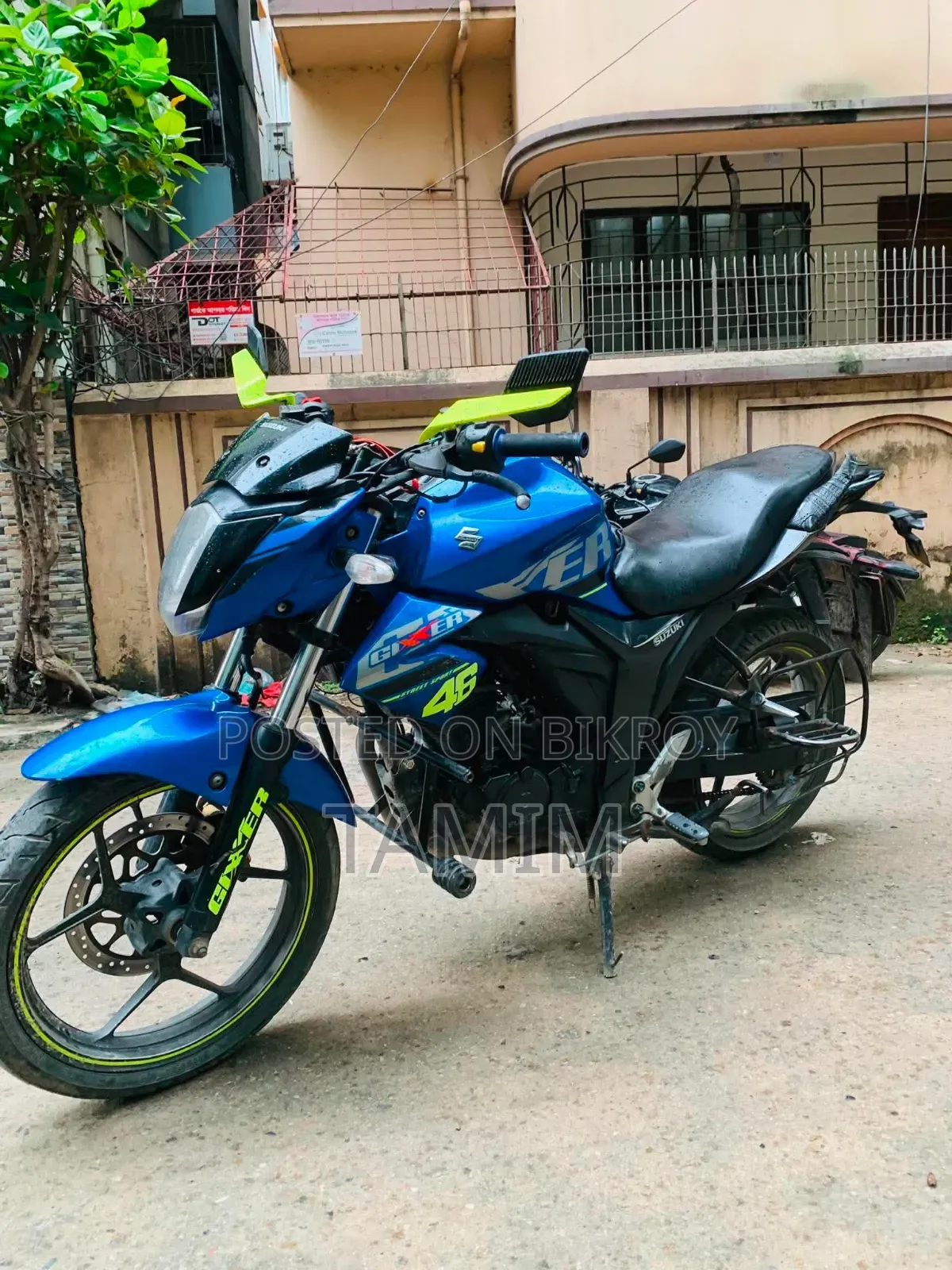 Suzuki Gixxer Monotone 2018 Blue