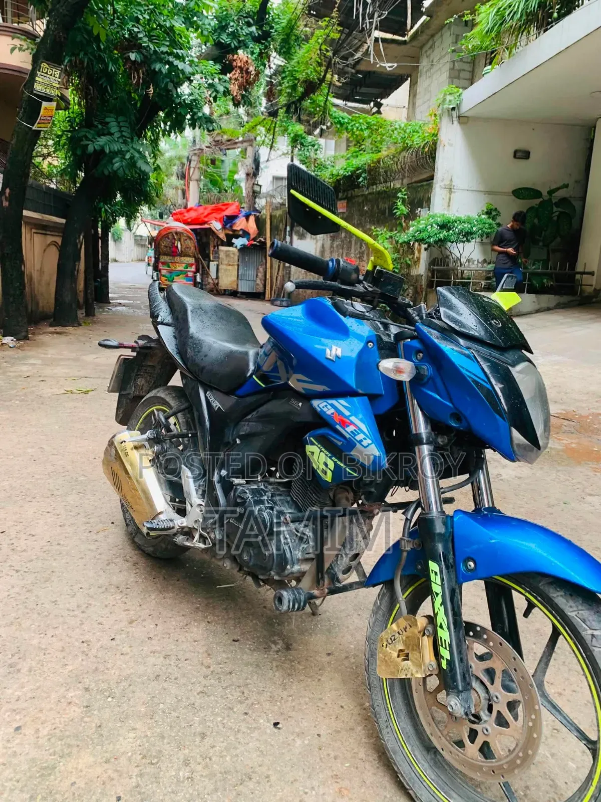Suzuki Gixxer Monotone 2018 Blue