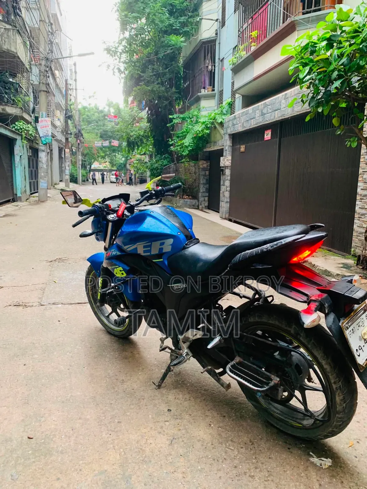 Suzuki Gixxer Monotone 2018 Blue