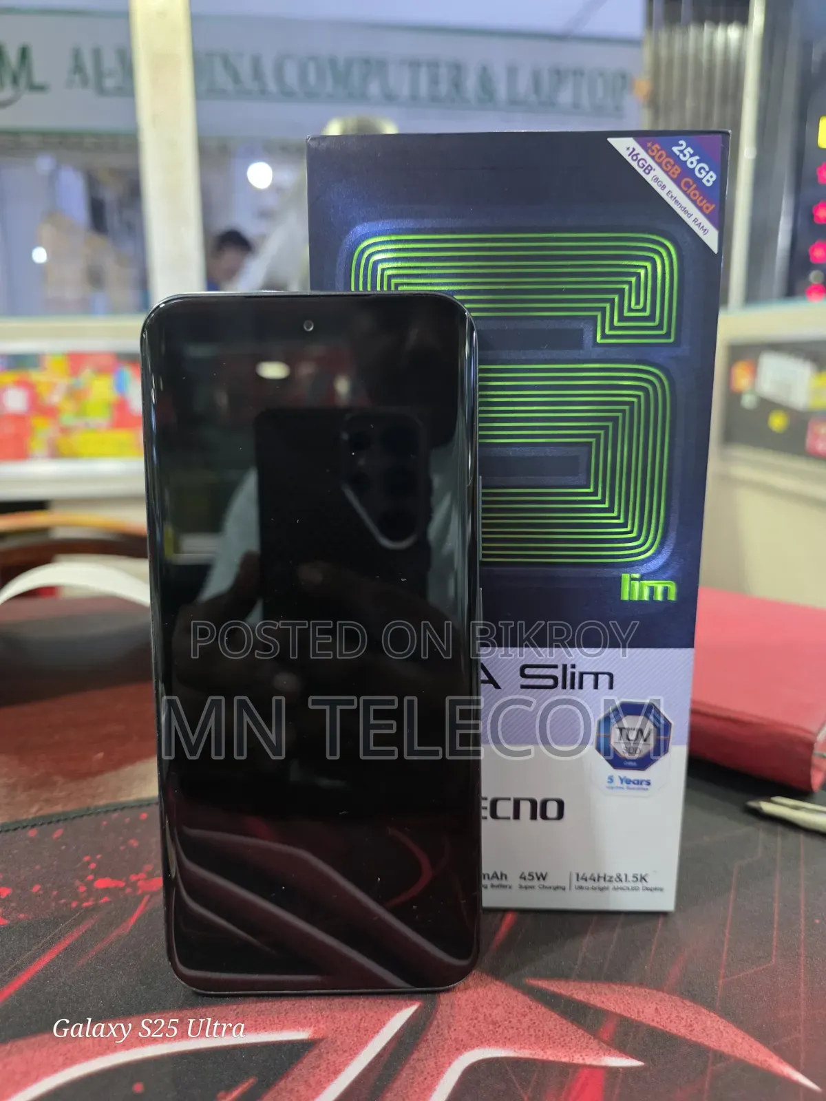 Tecno 8 GB Black