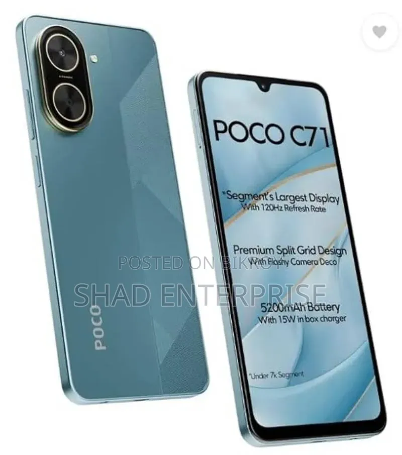 New Xiaomi Poco C71 128 GB