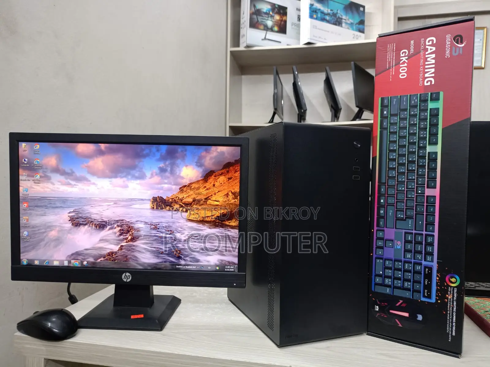 New Desktop Computer 8GB Intel Core I7 SSD 256GB