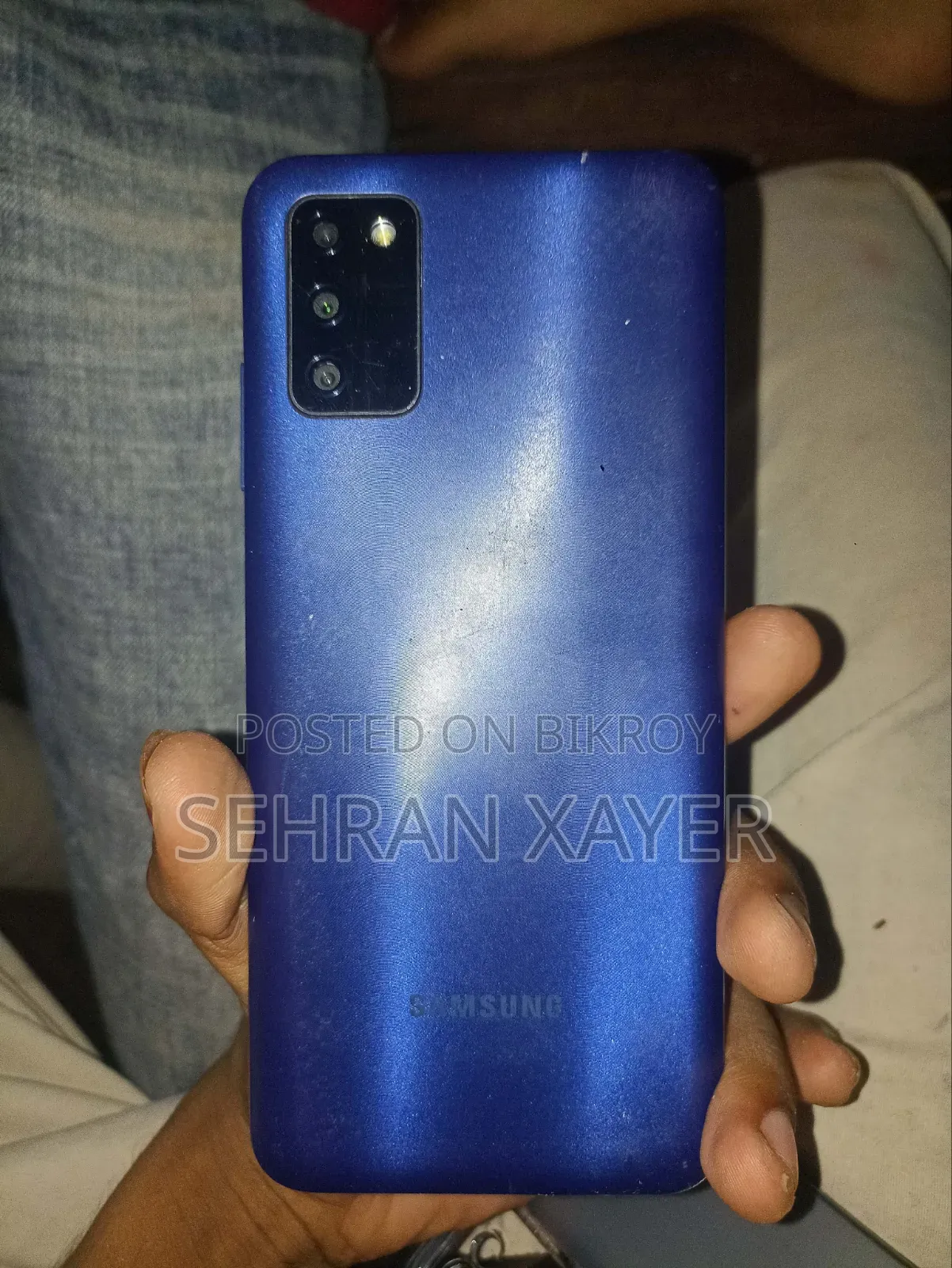 স্যামসাং গ্যালাক্সি এ০৩এস ৬৪ জিবি ব্লু