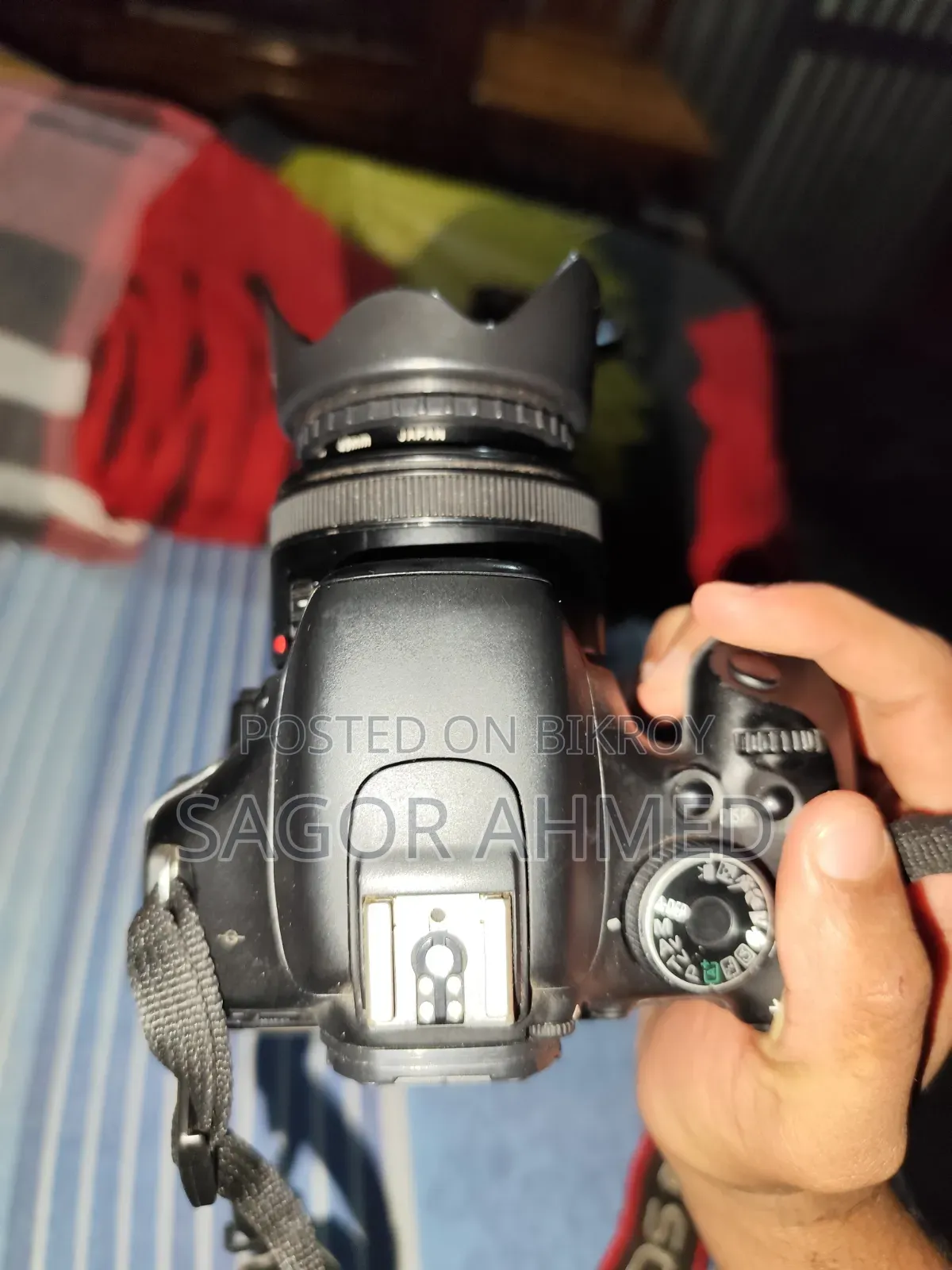 Canon Camera 600d With Prime Lens