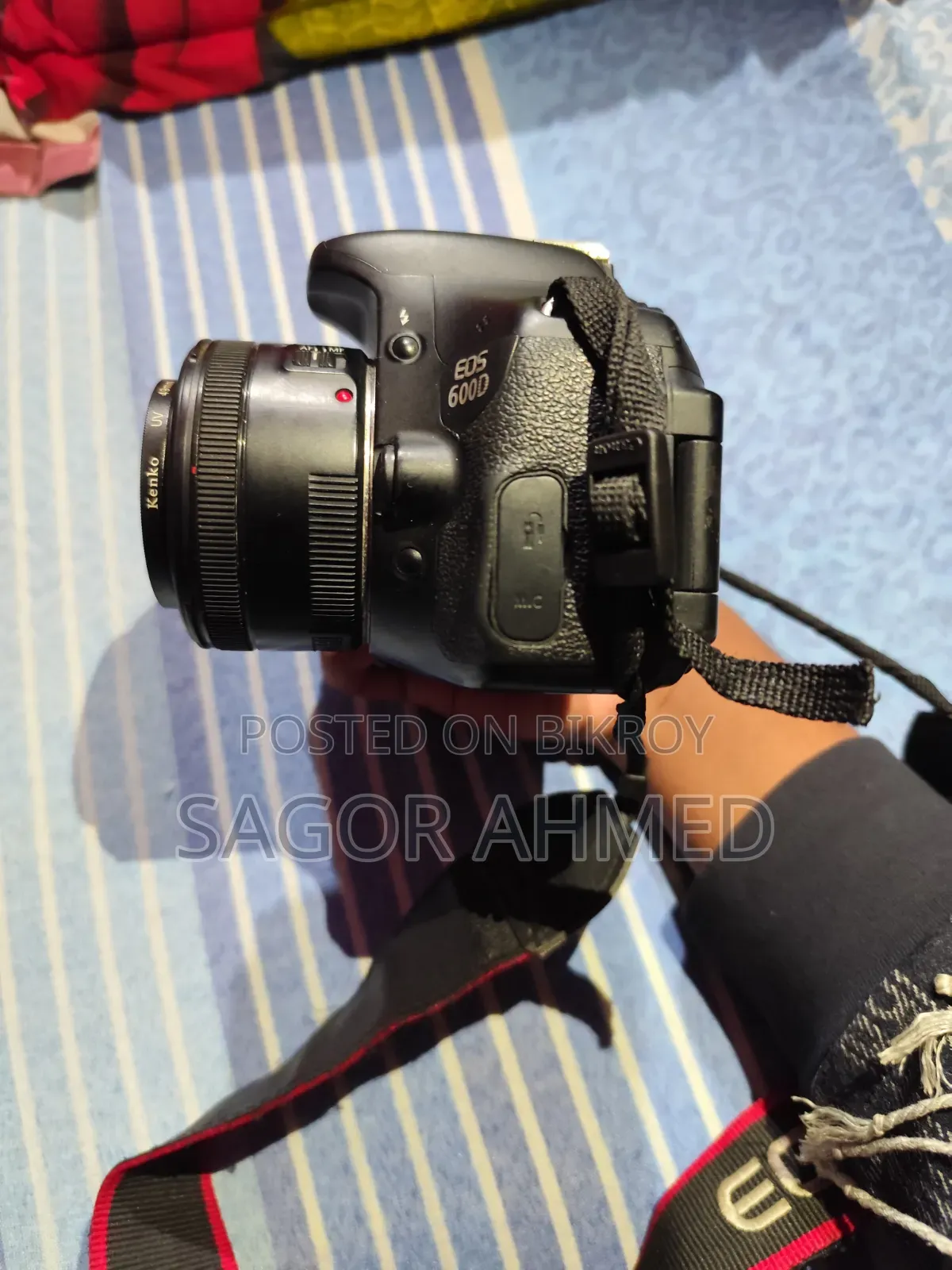 Canon Camera 600d With Prime Lens