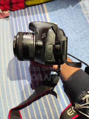 Canon Camera 600d With Prime Lens