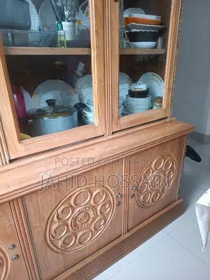 Teak Wood Wall Cabinet
