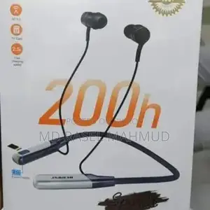 Bluetooth Neckband Earphone 200h Battery Backup - New