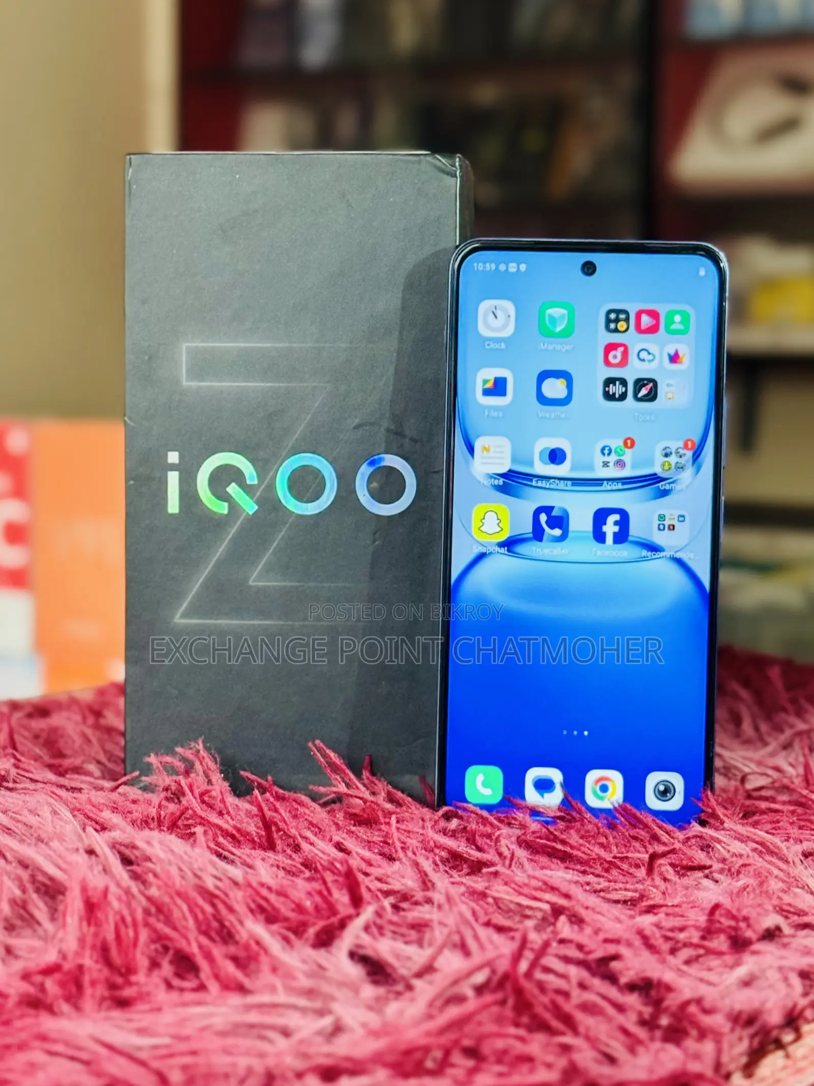 Vivo iQOO Z10x 128 GB Blue