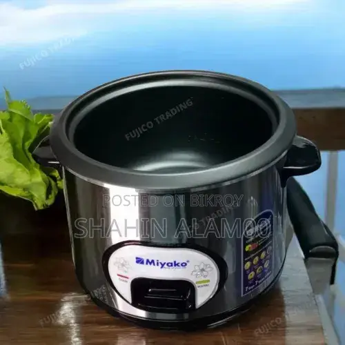 Miyako Double Pot Rice Cooker, (ASL-1180-KND-SS)