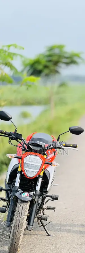 New Suzuki Gixxer Fi ABS 2024 Orange