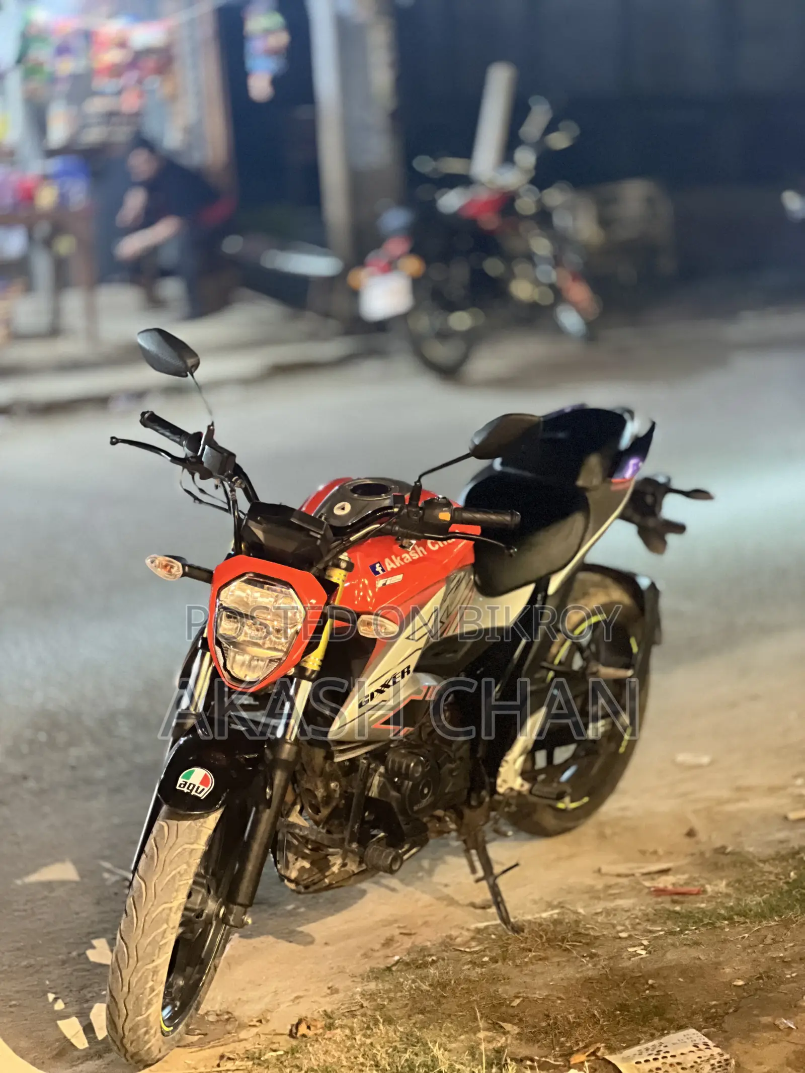 New Suzuki Gixxer Fi ABS 2024 Orange