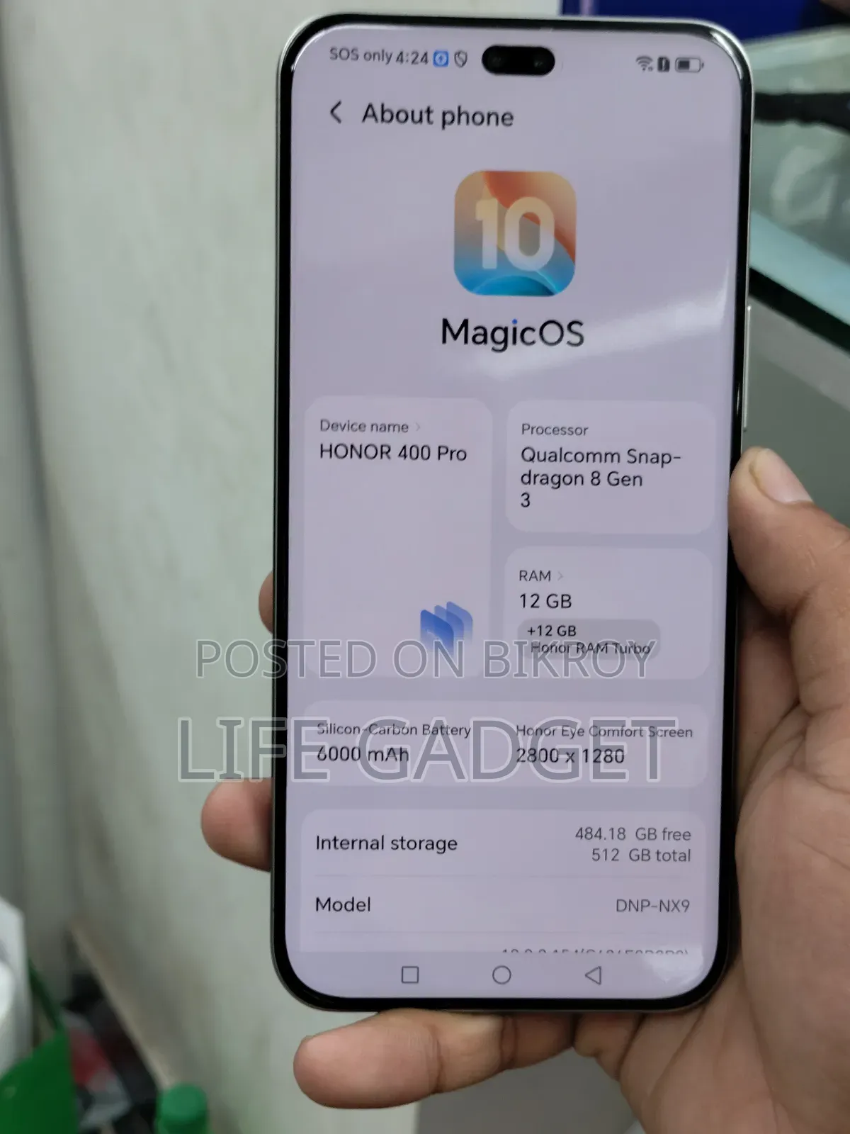 Honor 400 Pro 512 GB White