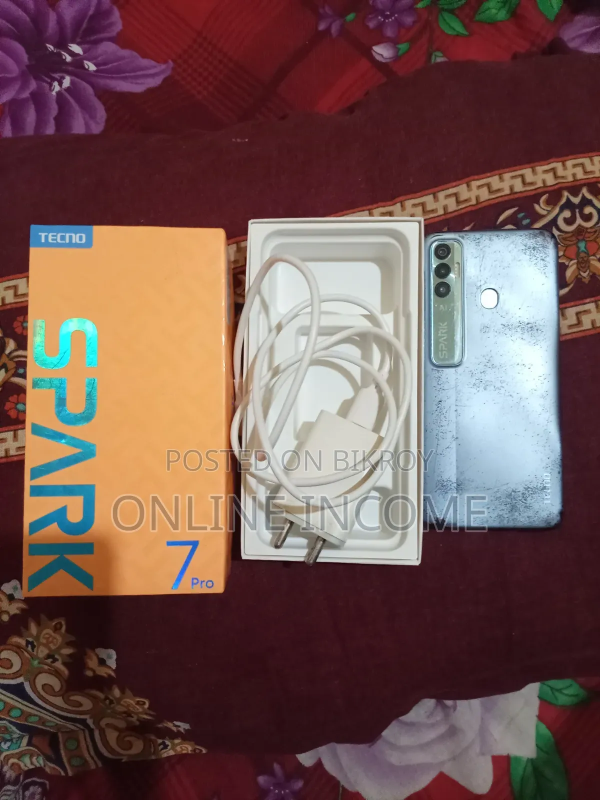 Tecno Spark 7 64 GB Blue