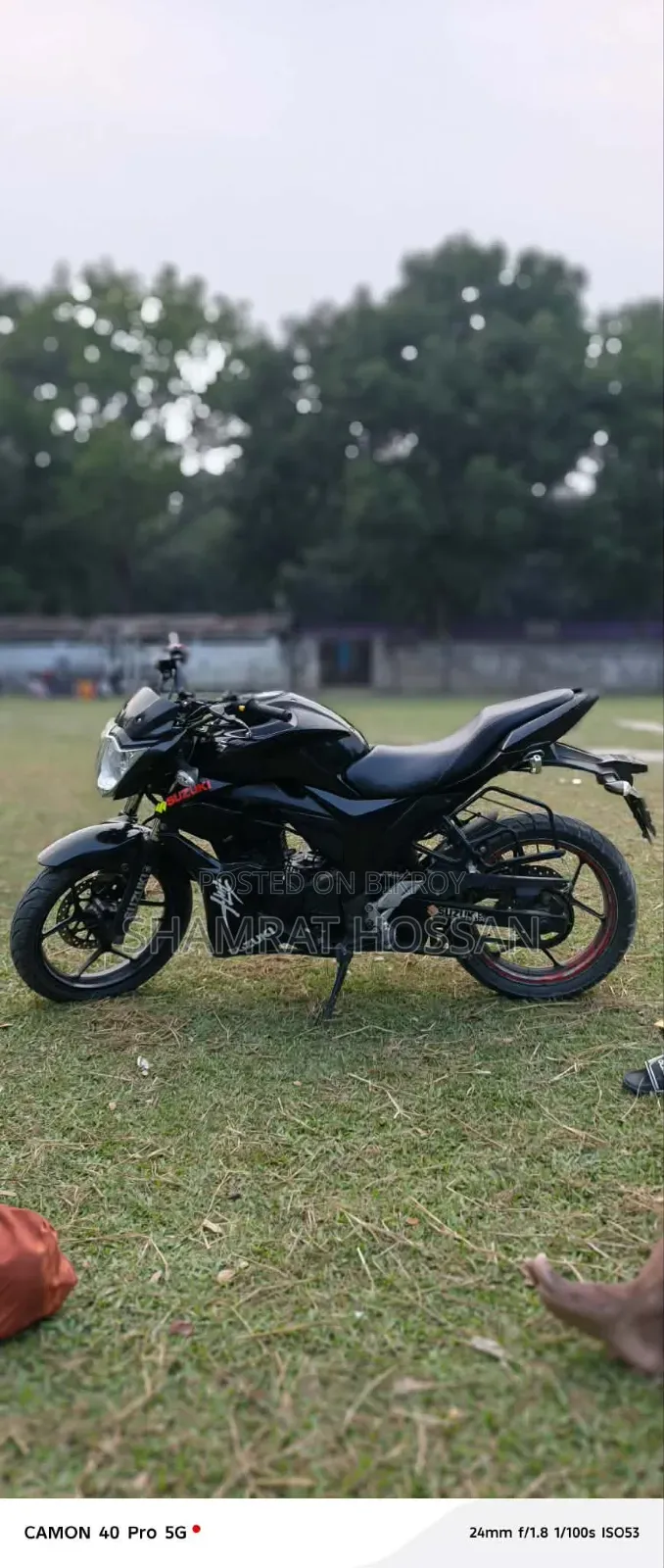 Suzuki Gixxer Monotone 2018 Black