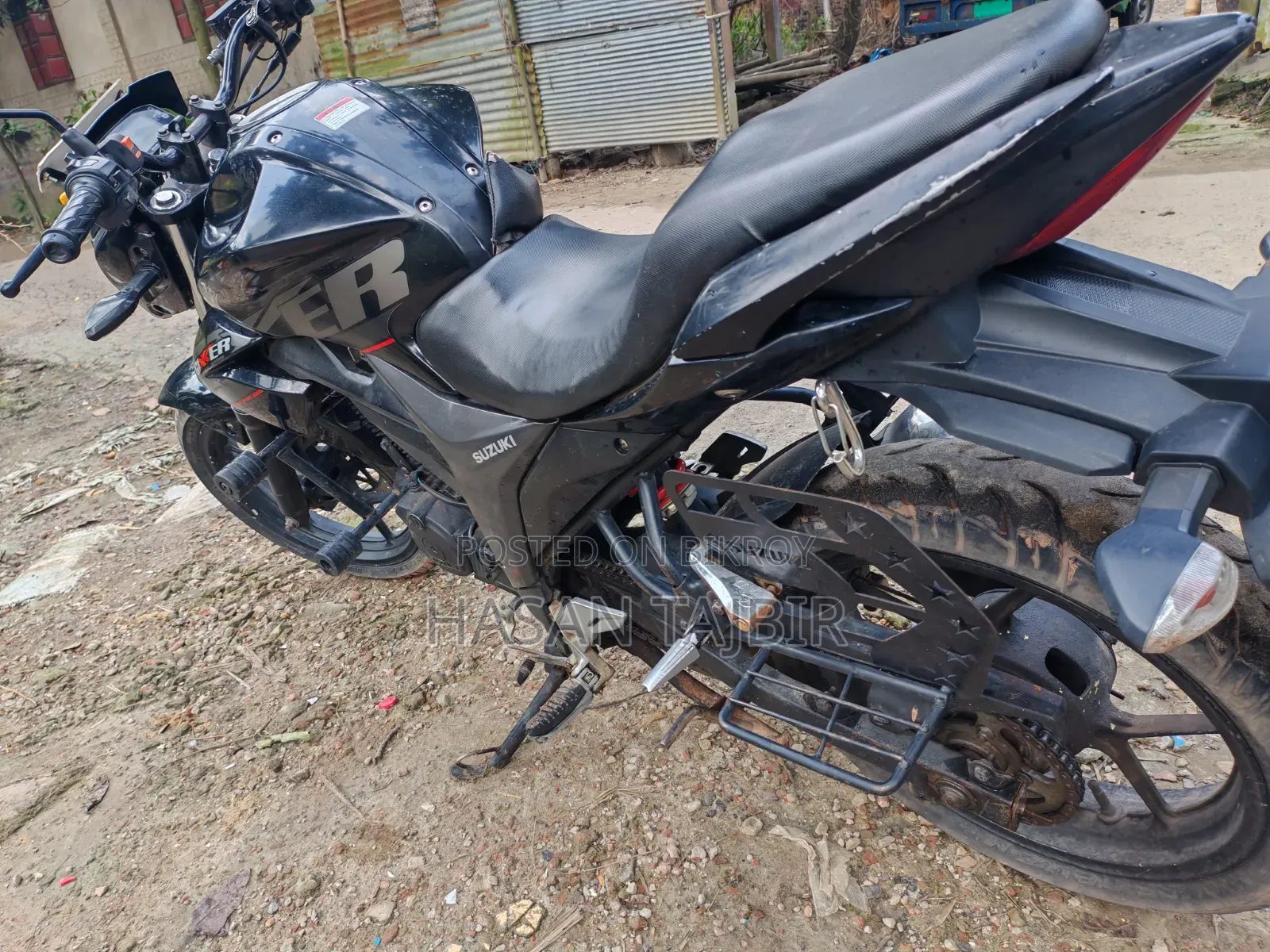 Suzuki Gixxer Monotone 2018 Black