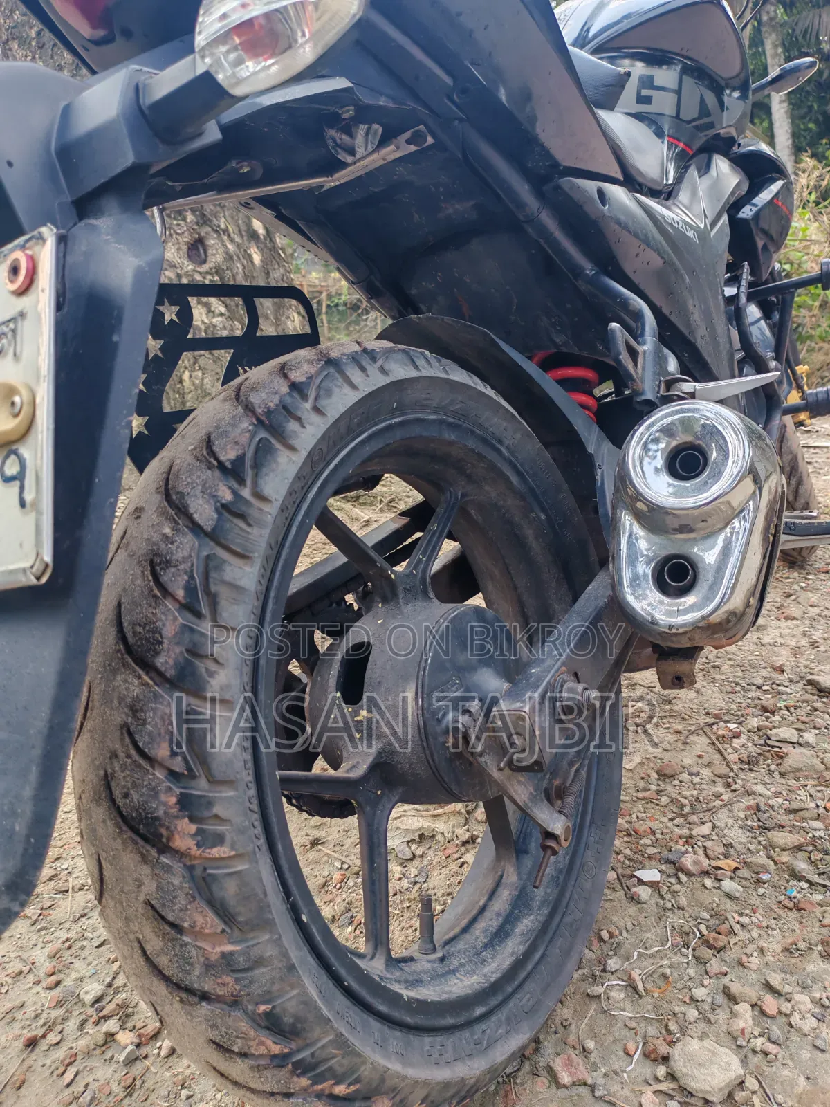 Suzuki Gixxer Monotone 2018 Black