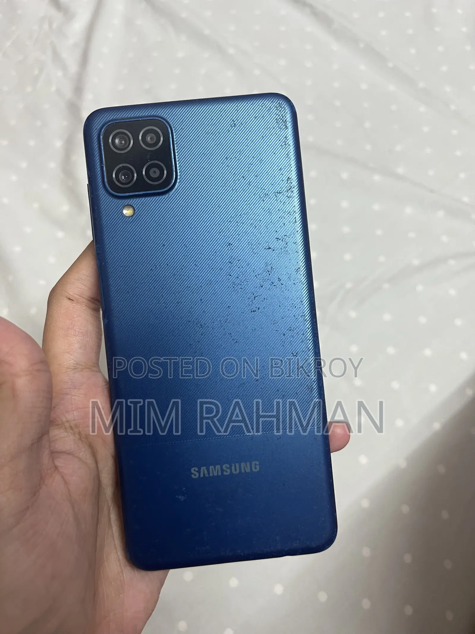 স্যামসাং গ্যালাক্সি এ১২ ৬৪ জিবি ব্লু